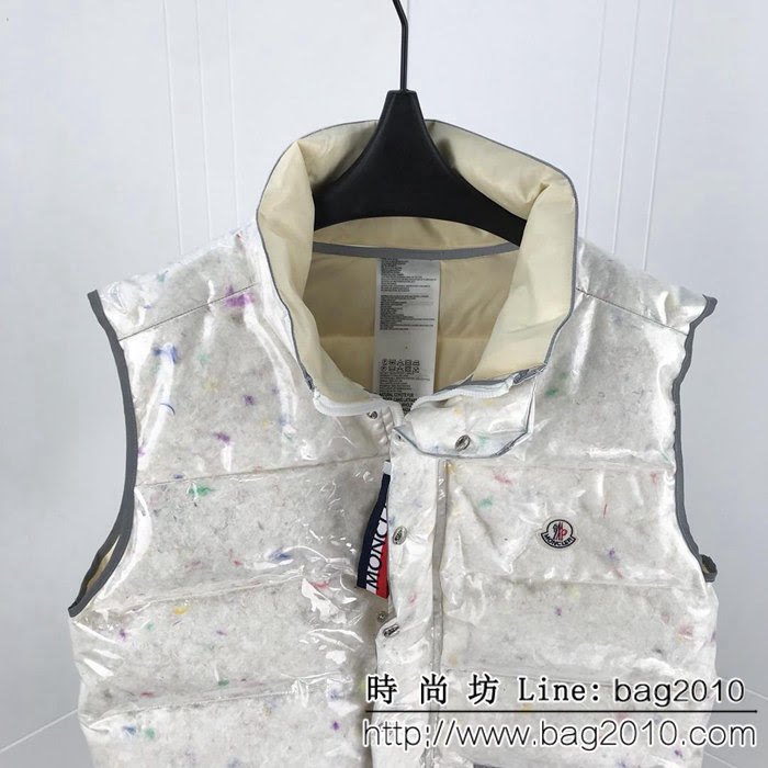 MONCLER蒙口 專櫃同步 七彩透明羽絨服 2018冬季原單爆款 時尚彩絨 羽絨馬甲 ydi2298